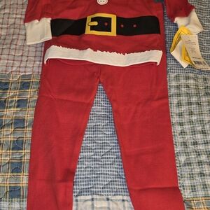 Carter's Red Santa Pajama Set